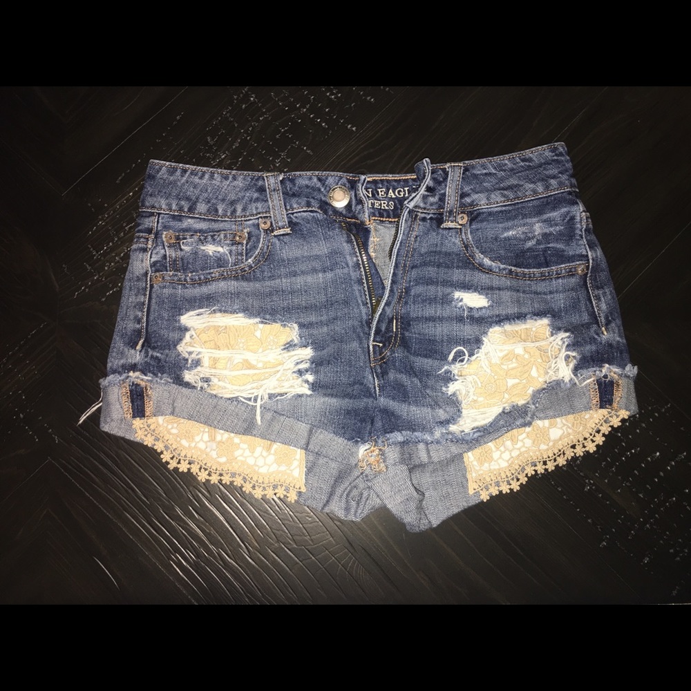 Cut Off Jean Shorts